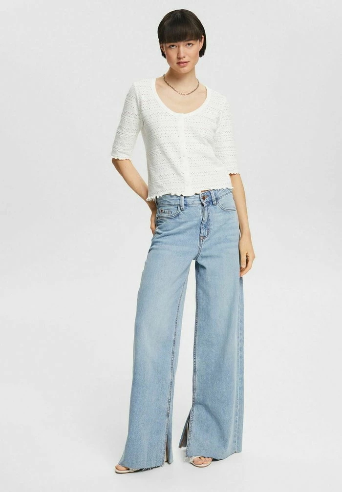 Edc By Esprit MIT KNOPFLEISTE - Blouse - Off White 2 Edc By Esprit MIT KNOPFLEISTE - Blouse - Off White - Image 2