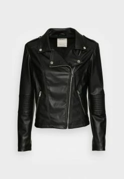 Edc By Esprit BIKER JACKET - Faux Leather Jacket - Black 8 Edc By Esprit BIKER JACKET - Faux Leather Jacket - Black -edc by Esprit Shop a4e71cfa3b4a48529e3d0c03e767f2f2