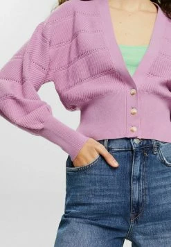 Edc By Esprit Cardigan - Lilac -edc by Esprit Shop a568bd68731c441db068f3d2460dbf93