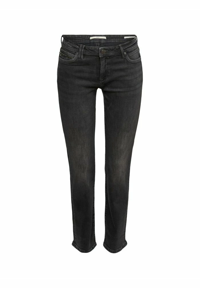Edc By Esprit Slim Fit Jeans - Black Dark Washed 7 Edc By Esprit Slim Fit Jeans - Black Dark Washed - Image 7