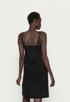 Edc By Esprit STRAP DRESS - Day Dress - Black -edc by Esprit Shop a76e9ed24b9b4433b5c0e5016bd1d18a