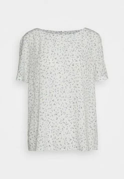Edc By Esprit BLOUSE - Print T-shirt - Off-white