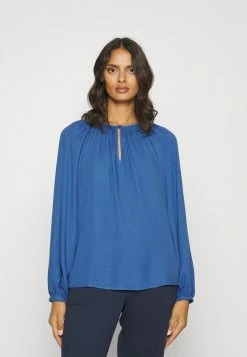 Edc By Esprit LOOSE BLOUSE - Long Sleeved Top - Blue