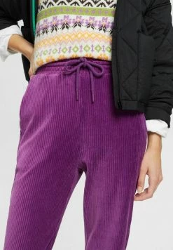Edc By Esprit Trousers - Violet -edc by Esprit Shop aaa17bdc0e644dff8094a1e6c048cf35