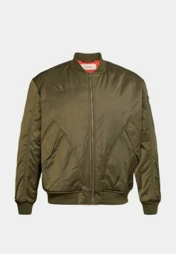 Edc By Esprit RECYCELT: MIT GROSSEN TASCHEN - Bomber Jacket - Dark Khaki -edc by Esprit Shop ab0f4bb246214e68972039adc7231c25