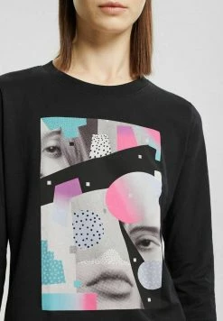 Edc By Esprit LONGSLEEVE MIT PRINT - Long Sleeved Top - Black 11 Edc By Esprit LONGSLEEVE MIT PRINT - Long Sleeved Top - Black -edc by Esprit Shop ab968d49f4f44adebc38666a78eb382b