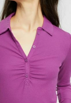 Edc By Esprit LONGSLEEVE MIT POLOKRAGEN - Polo Shirt - Violet 11 Edc By Esprit LONGSLEEVE MIT POLOKRAGEN - Polo Shirt - Violet -edc by Esprit Shop abb346343c6944eaa343e6500f6c7812