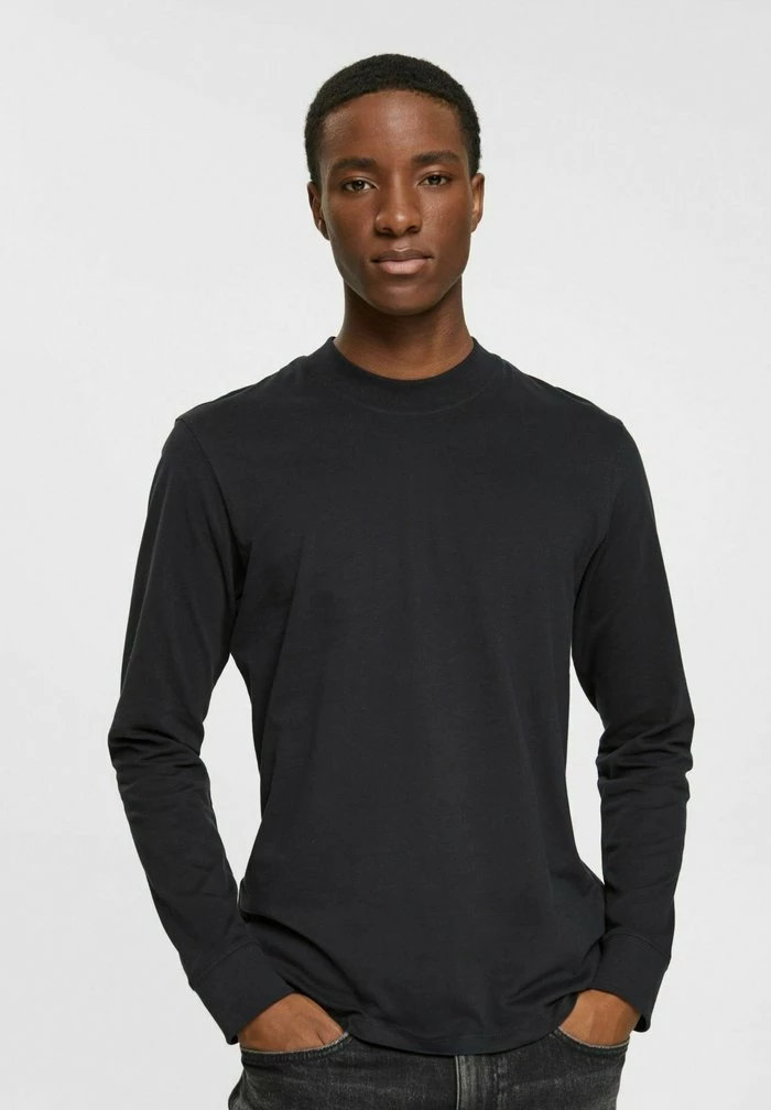 Edc By Esprit Long Sleeved Top - Black 1 Edc By Esprit Long Sleeved Top - Black
