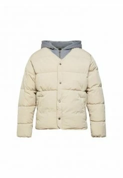 Edc By Esprit MIT ABNEHMBARER KAPUZE - Winter Jacket - Light Beige -edc by Esprit Shop ac60ddbe65d74fae8e96016d2016ed59