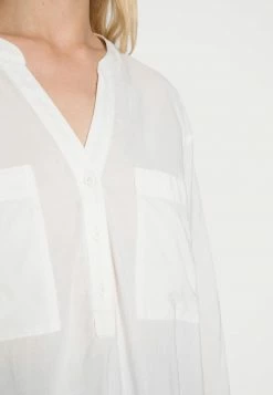 Edc By Esprit HENLEY BLOUSE - Blouse - Off White 9 Edc By Esprit HENLEY BLOUSE - Blouse - Off White -edc by Esprit Shop ad24456f381d41469d61de944a5affcf