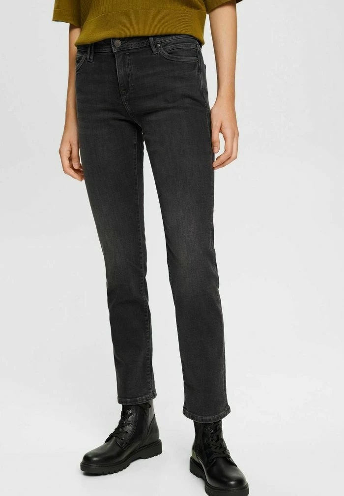 Edc By Esprit Slim Fit Jeans - Black Dark Washed 1 Edc By Esprit Slim Fit Jeans - Black Dark Washed