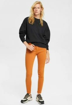 Edc By Esprit Trousers - Honey Yellow