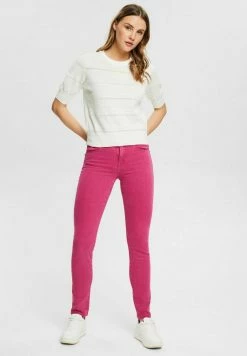 Edc By Esprit COOLMAX - Trousers - Pink Fuchsia -edc by Esprit Shop aeccdf3dee4046c2827a25adfed9e30c