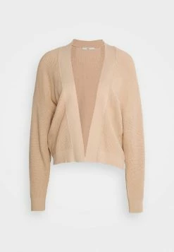 Edc By Esprit CROP SOFT SHORT OPEN CARDIGAN - Cardigan - Cream Beige -edc by Esprit Shop aef32ffc7d0348e88b4233860d9af1ba