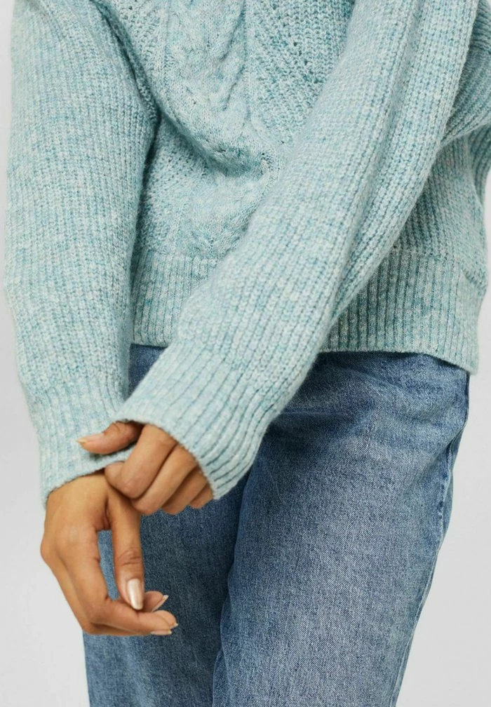 Edc By Esprit Jumper - Light Aqua Green 4 Edc By Esprit Jumper - Light Aqua Green - Image 4