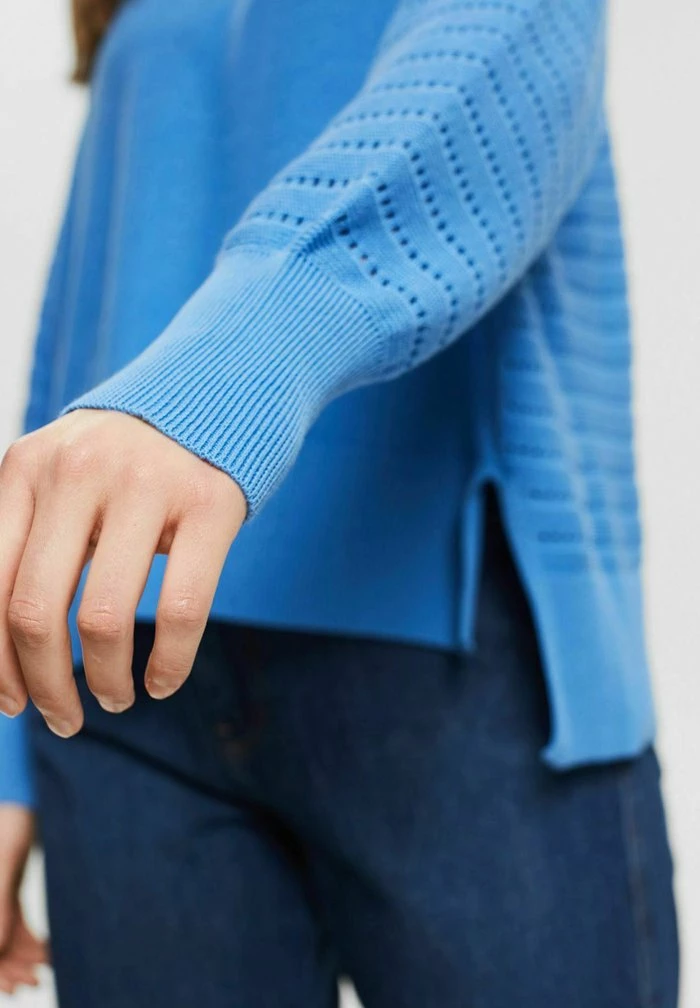 Edc By Esprit MIT LOCHSTRICK - Jumper - Ink 6 Edc By Esprit MIT LOCHSTRICK - Jumper - Ink - Image 6