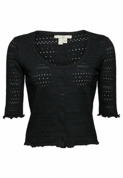 Edc By Esprit MIT KNOPFLEISTE - Blouse - Black -edc by Esprit Shop afeb4a11efb5443cbebc43b82569b77d