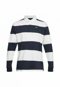 Edc By Esprit LANGÄRMELIGES - Polo Shirt - Mottled Dark Blue -edc by Esprit Shop b015ac5a215c4742bc2905114795459b