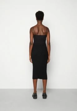 Edc By Esprit LONG - Pencil Skirt - Black -edc by Esprit Shop b07439259b354631a2d1ef343c8201c0