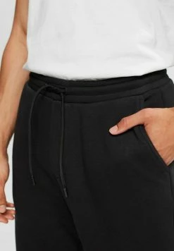 Edc By Esprit SWEATPANTS - Tracksuit Bottoms - Black -edc by Esprit Shop b0c34daa82b946cd99b42504c6b7d729