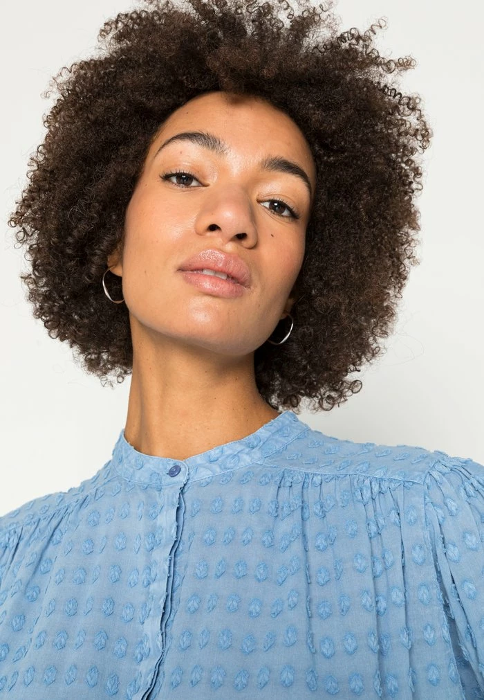 Edc By Esprit JAQU BLOUSE - Blouse - Grey Blue 5 Edc By Esprit JAQU BLOUSE - Blouse - Grey Blue - Image 5