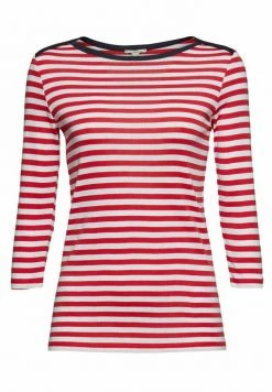 Edc By Esprit STRIPED SLEEVE TEE - Long Sleeved Top - Red 10 Edc By Esprit STRIPED SLEEVE TEE - Long Sleeved Top - Red -edc by Esprit Shop b23dd1a30589459d9e31b14c20c3bccf