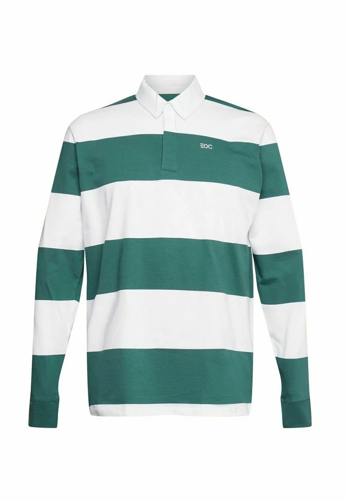 Edc By Esprit LANGÄRMELIGES - Polo Shirt - Dark Turquoise 6 Edc By Esprit LANGÄRMELIGES - Polo Shirt - Dark Turquoise - Image 6