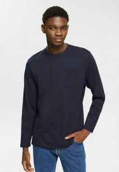 Edc By Esprit LANGARM - Long Sleeved Top - Navy