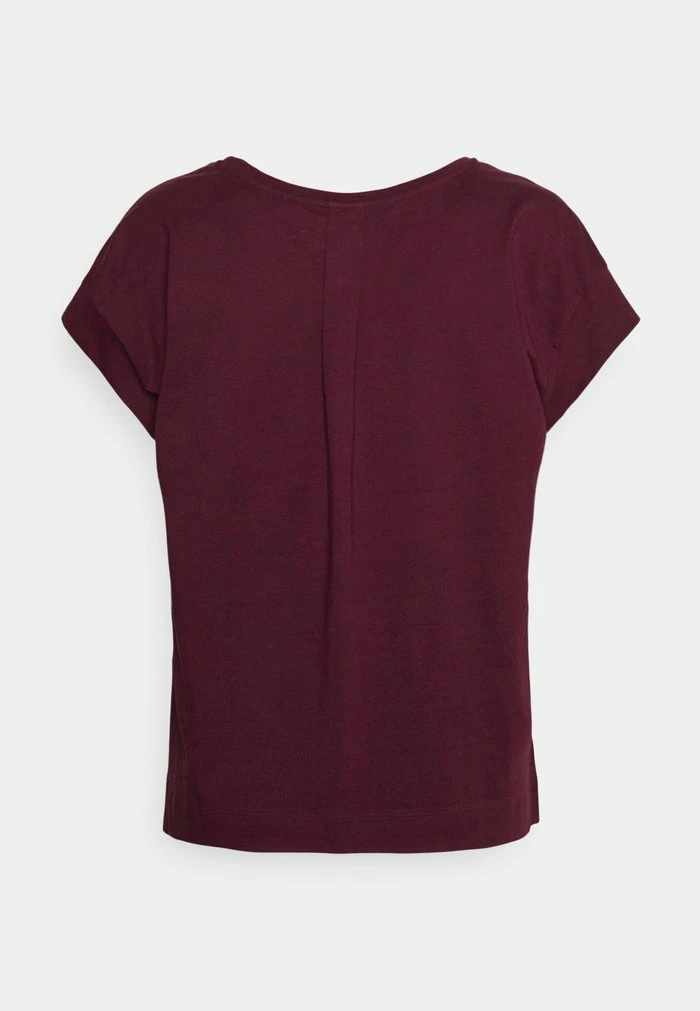 Edc By Esprit TEE - Print T-shirt - Bordeaux Red 2 Edc By Esprit TEE - Print T-shirt - Bordeaux Red - Image 2