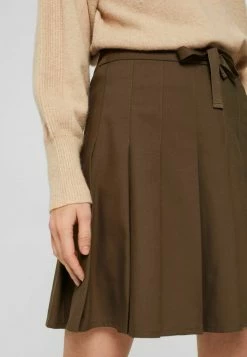 Edc By Esprit A-line Skirt - Dark Khaki 12 Edc By Esprit A-line Skirt - Dark Khaki -edc by Esprit Shop b49fd9a9af71473db1b5d1b3cbb80e0b