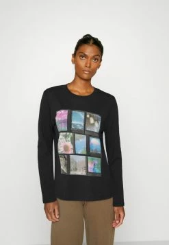 Edc By Esprit TEE - Long Sleeved Top - Black