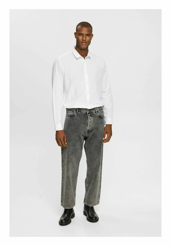 Edc By Esprit Straight Leg Jeans - Grey Medium Washed 2 Edc By Esprit Straight Leg Jeans - Grey Medium Washed - Image 2