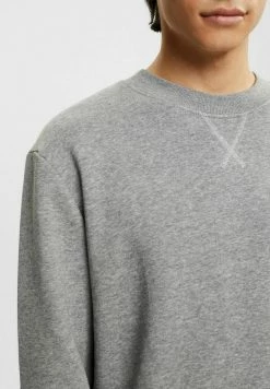 Edc By Esprit Sweatshirt - Medium Grey -edc by Esprit Shop b5a0e3b5315f4990872be1bd5fdc32d5
