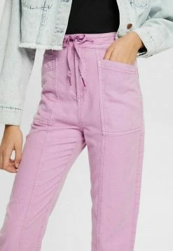 Edc By Esprit Trousers - Lilac -edc by Esprit Shop b5ac2f9326b0416b85a7482070467715