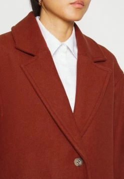 Edc By Esprit Classic Coat - Cinnamon -edc by Esprit Shop b66acd97068b4ef2a11a08b1bed8f967