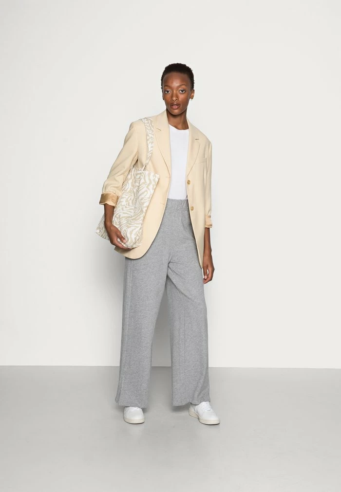 Edc By Esprit PANT - Tracksuit Bottoms - Medium Grey 2 Edc By Esprit PANT - Tracksuit Bottoms - Medium Grey - Image 2