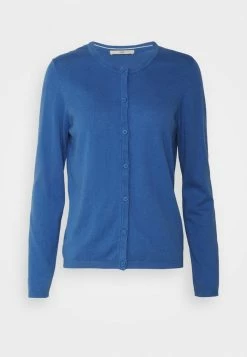 Edc By Esprit BASIC CREWNECK - Cardigan - Blue 8 Edc By Esprit BASIC CREWNECK - Cardigan - Blue -edc by Esprit Shop b71414315bf644448330cfdcf3405c68