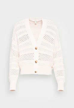 Edc By Esprit VNECK CARDIGAN - Cardigan - Off White -edc by Esprit Shop b921af4a9a124041ac0dc8fe2250fe8f