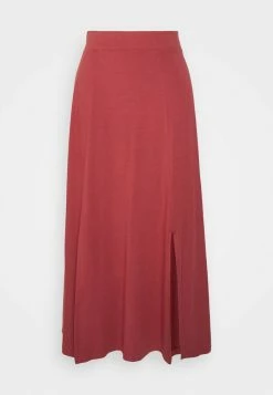 Edc By Esprit SLIT SKIRT - A-line Skirt - Terracotta