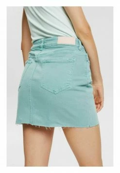 Edc By Esprit Denim Skirt - Aqua Green -edc by Esprit Shop ba2985805f9141c8a10426c4a2856181