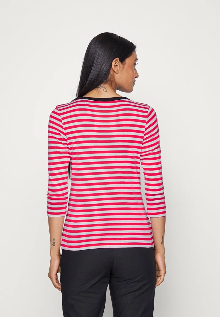 Edc By Esprit FULL NEEDLE SLEEVE - Long Sleeved Top - Red 3 Edc By Esprit FULL NEEDLE SLEEVE - Long Sleeved Top - Red - Image 3