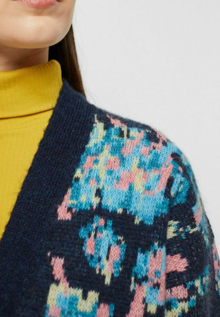 Edc By Esprit Cardigan - Petrol Blue 4 Edc By Esprit Cardigan - Petrol Blue - Image 4