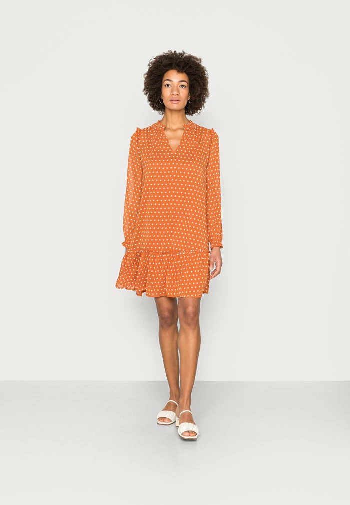 Edc By Esprit FLIRTY DRESS - Day Dress - Toffee 1 Edc By Esprit FLIRTY DRESS - Day Dress - Toffee