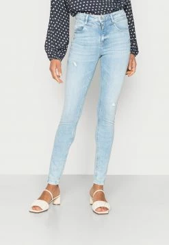 Edc By Esprit Jeans Skinny Fit - Blue Light Wash