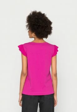 Edc By Esprit OCS FAB MIX - Basic T-shirt - Pink Fuchsia -edc by Esprit Shop bdaf9c19f298422fabae73c7c0ac3f04