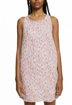 Edc By Esprit GEMUSTERTES MINI - Day Dress - Lilac -edc by Esprit Shop bdb5bf94f3994433beaa2ebaff2d3ec7