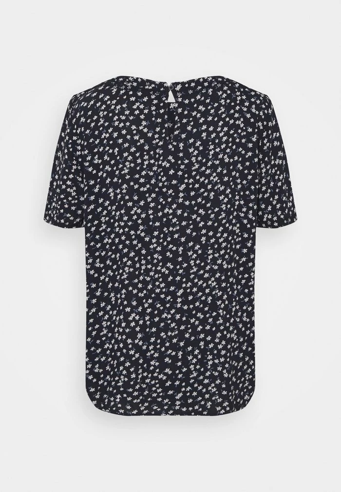 Edc By Esprit BLOUSE - Print T-shirt - Navy 2 Edc By Esprit BLOUSE - Print T-shirt - Navy - Image 2