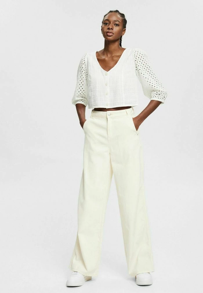 Edc By Esprit Blouse - Off White 2 Edc By Esprit Blouse - Off White - Image 2