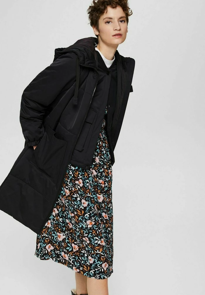 Edc By Esprit Day Dress - Black Colorway 5 Edc By Esprit Day Dress - Black Colorway - Image 5