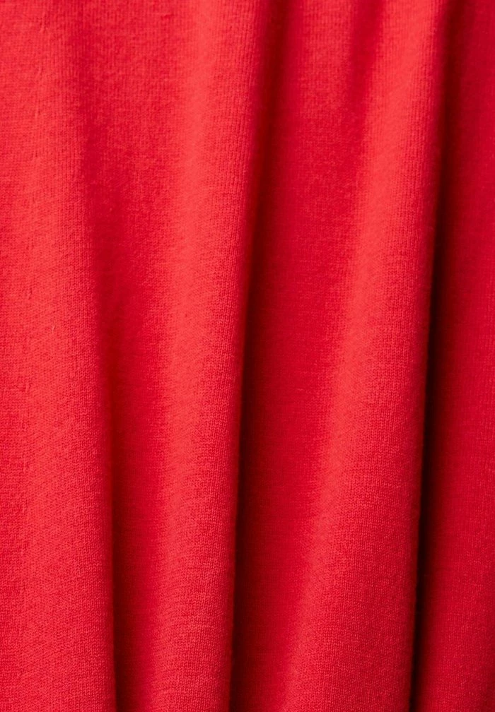 Edc By Esprit FLAT - Jersey Dress - Dark Red 6 Edc By Esprit FLAT - Jersey Dress - Dark Red - Image 6